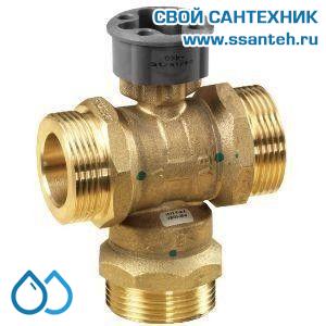11172 Honeywell, VBG3-25-6.3 Клапан трехходовой регулирующий шаровой, PN25, DN25, G 1 1/2, Kvs 6,3
