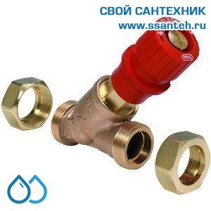 12564 Honeywell, V5000X0025 Клапан запорно-измерительный, DN25, НР, Kvs 6,5м3, красный