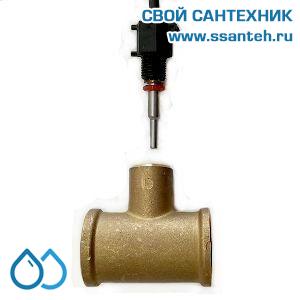 14464 HERZ, 1010081 Тройник для подключение термодатчика М10, G1/2" ВР