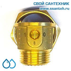 14787 HERZ 1263403 Обратный клапан для подключения к насосу 1" х 1 1/2", PN16, 0...+110°С