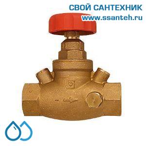 15196 HERZ, 1421517 Вентиль запорный Штремакс-AG 2 1/2" в.р. слив