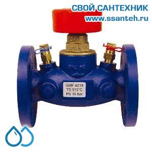 15235 HERZ, 1421851 Клапан балансировочный  фланцевый с измерительными клапанами DN150, Штремакс-GMF