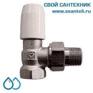15333 HERZ 1552412 Клапан ручной радиаторный прямой, 3/4", Kvs 3,0 м3/час, PN 10 бар, 110°C, с точной предварительной настройкой.