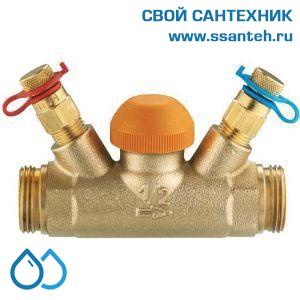 16073 HERZ 1721767 Клапан балансировочный термостатический с предварительной настройкой, DN15, 1/2" G, PN10, Kvs 1,1 м3/час, 110°С, TS-98-V