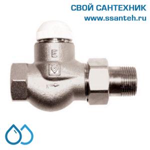 16176 HERZ 1772302 Клапан термостатический радиаторный прямой, 3/4", Kvs 5,1 м3/час, PN 10 бар, 120°C повышенной пропускной способности