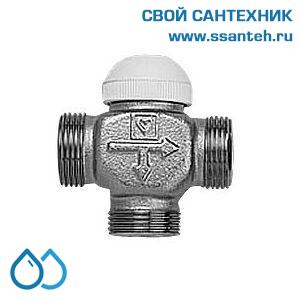 16269 HERZ 1776101 Клапан трехходовой разделительный, CALIS TS, DN15, PN10, Kvs 1,45 м3/час, +120°C, для однотрубных систем