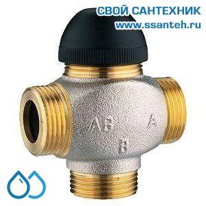 16281 HERZ 1776260 Клапан трехходовой смесительно-разделительный, DN10, 1/2", Кvs 0,63