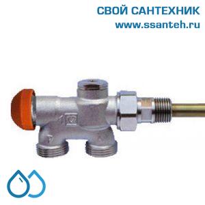 16299 HERZ 1776751 Узел термостатический одноточечный VTA-40 для двутрубных систем, 1/2", 290/11мм, с настройкой расхода