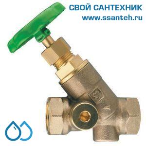 16676 HERZ, 2411513 Вентиль запорный Штремакс AW 1" слив
