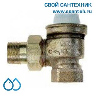 17522 Honeywell V2050EH020 Клапан термостатический радиаторный угловой, 3/4", Kvs 7.0, для гравитационных систем