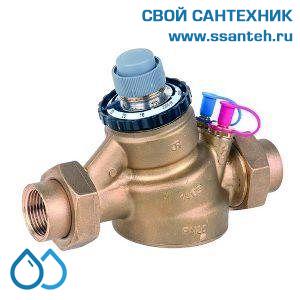 17919 Honeywell, V5004TY10322700 Регулятор расхода клапан Kombi-QM муфтовый, DN32, PN25, 120C, 25-400кПа, 0,27-2,7 м3/ч, 6,5 мм