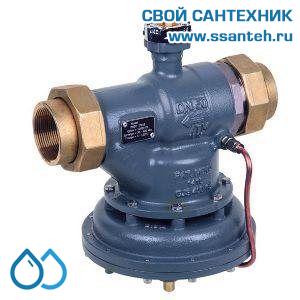17923 Honeywell, V5004TY10501700 Регулятор расхода клапан Kombi-QM муфтовый, DN50, PN16, 120C, 35-400кПа, 5,4-18,0 м3/ч