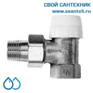 17972 Honeywell V2020EUB15 Клапан термостатический радиаторный угловой, 1/2", Kvs 1.9, Ру 10, 130 С, dPmax=1бар, NF, высокий расход
