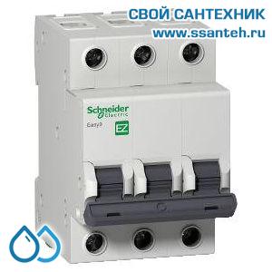 18249 Автоматический выключатель EASY 9 3П 10А С 4,5кА 400В