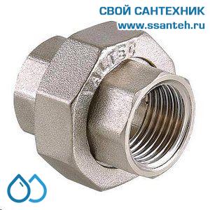 18987 Сгон прямой американка 1" ВР-ВР
