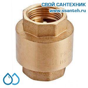 19307 Клапан обратный с латунным сердечником, PN 16, 2"