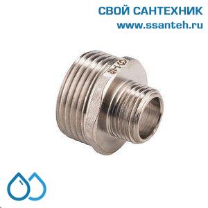 19779 Ниппель переходной НР 1 1/2" х 1 1/4"