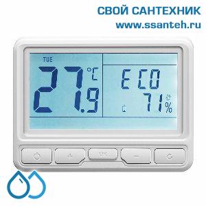 20506  POER PTC10_868 Панель без блока реле, 868МГц,  ПИД-регулирование, 7 дней, эко режим, WiFi, android, IOS приложение