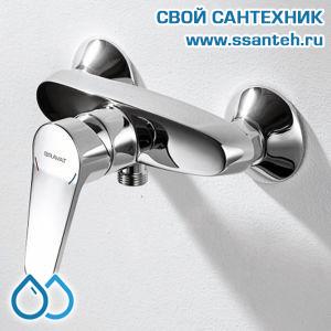 03347 BRAVAT F9111147C-01(EC 1980) Eco Смеситель для ванной комнаты для душа, хром