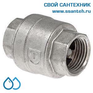 00838 Клапан обратный никелированный 1"