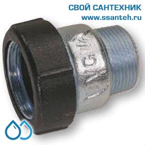 08821 Обжимное соединение чугунное, НР 2"
